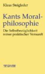 Cover Kants Moralphilosophie