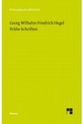 G.W.F. Hegel: Frühe Schriften (PhB 745) Cover
