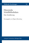 Cover Historische Schulbibliotheken