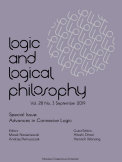 Logic And Logical Philosophy Cover Issue 1613 En Us