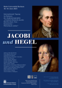 Jacobi Und Hegel Plakat
