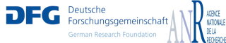 Deutsche Forschungsgemeinschaft und Agence Nationale de la Recherche Logos kombiniert
