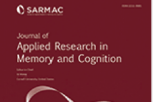 Journal of Applied Research in Memory and Cognition Cover