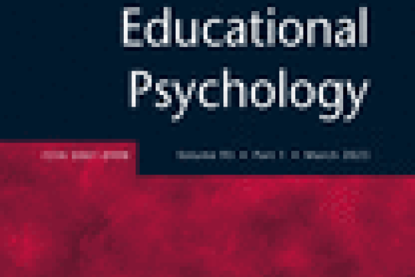 British Journal of Educational Psychology Cover