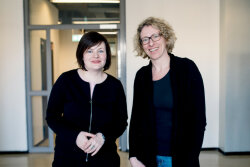 Frau Prof. Dr.  Aßmann und Frau Prof. Dr. Rummel