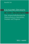 Cover Kausalerklärungen in der Ökonomie